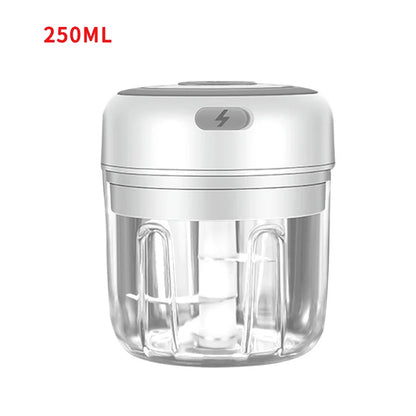 HiPiCok Meat Grinder Electric Garlic Crusher Food Chopper Mini Garlic Press Vegetable Chopper Masher Machine USB Kitchen Gadgets Beauty World Shop