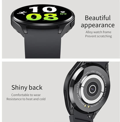 LAXASFIT 2025 New Smart Watch 6 Bluetooth Call Sports Health Monitoring Men Women Smart Watch Gift For Android IOS Beauty World Shop