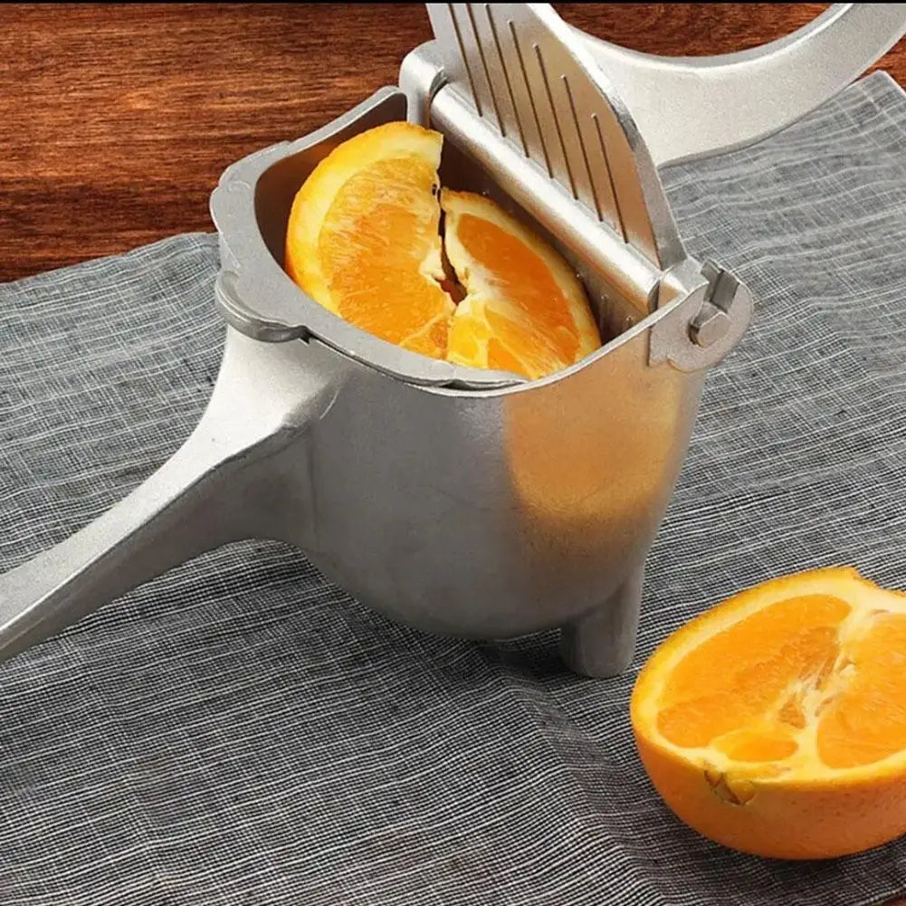 1pc Manual Juice Squeezer Aluminum Alloy Hand Pressure Juicer Pomegranate Orange Lemon Sugar Cane Juice Bar Kitchen Fruit Tool Beauty Trend Shop