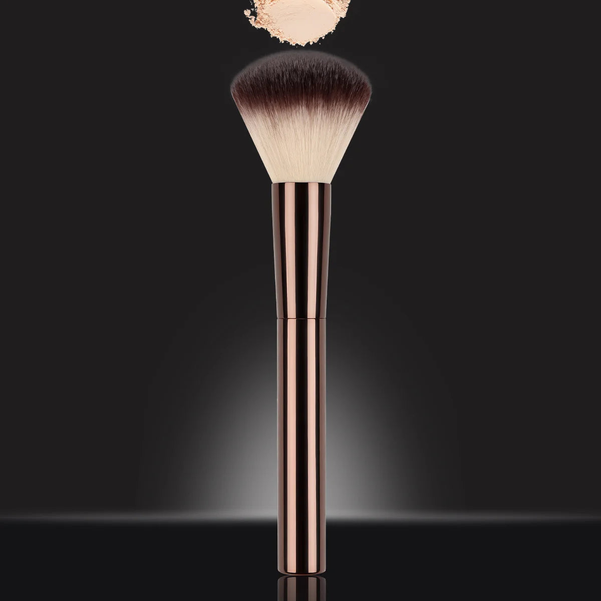 1pc Professional Foundation Brush Set, Beveled Tubular Makeup Brush, Makeup Tools With Soft Fiber For Easy Carrying, Brush For T Beauty World Shop