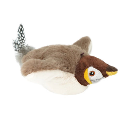 1PC Interactive Cat Toys Rechargeable Chirping Flapping Bird(no Flying) with Catnip for Indoor Cats Touch Activated Plush Toys Beauty World Shop