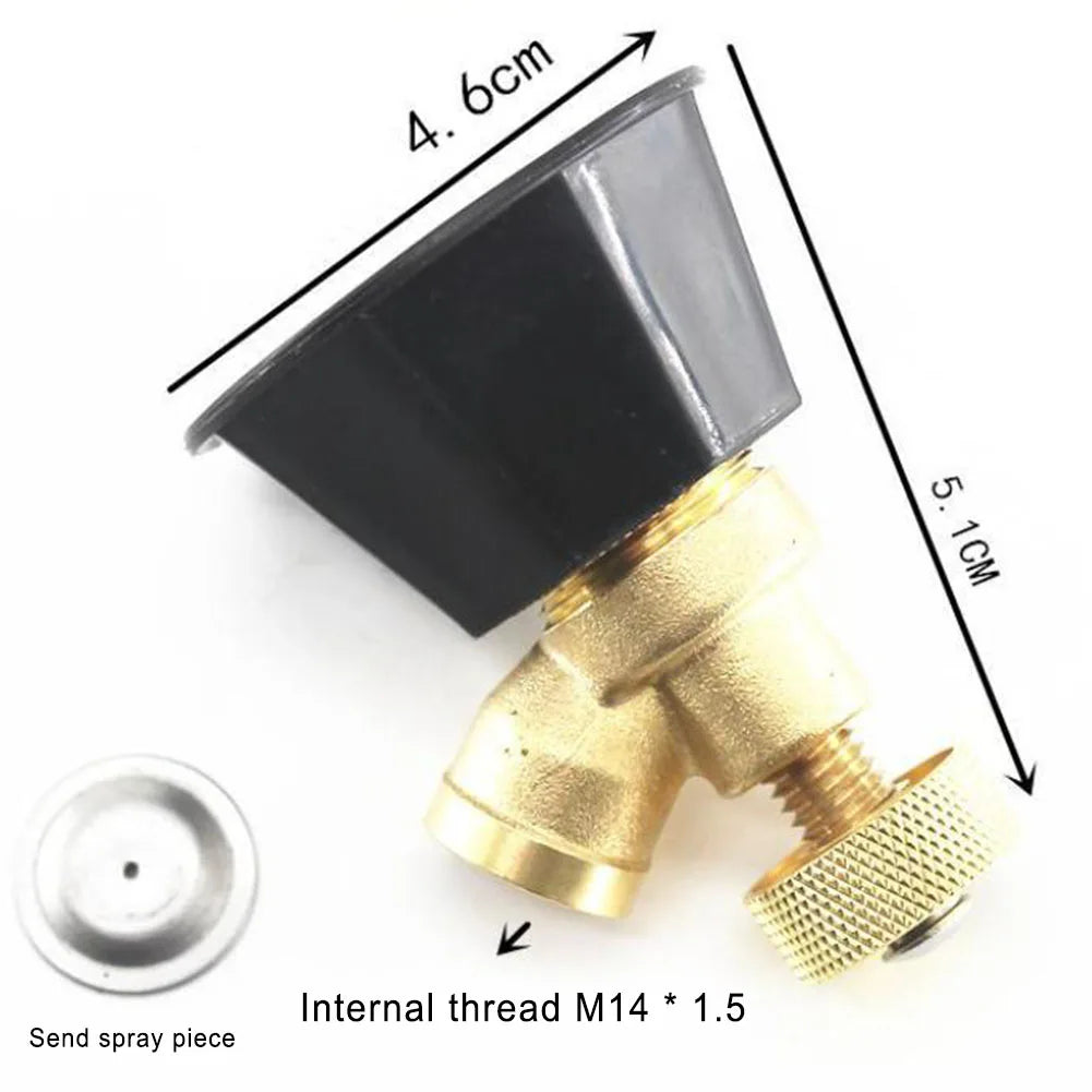 High Pressure Pesticide Sprayer Nozzle Adjustable Watering Irrigation Air Vortex Spray Nozzle Agricultural Garden Pest Control Beauty World Shop
