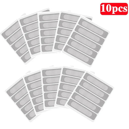 1/5/10 pcs Window Screen Patch Exhaust Grille Window Door Drainage Hole Anti-mosquito Paste Mesh Screen Invisible Repair Subsidy Beauty World Shop