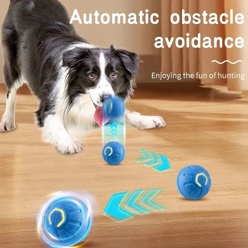 Smart Dog Toys Ball Electronic Interactive Pet Toy Moving Ball USB Automatic Moving Bouncing for Puppy Birthday gift Cat Product Beauty World Shop