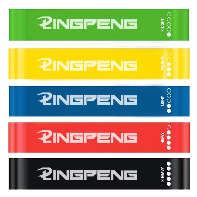 Different Resistance Bands Yoga Band Fitness Exercise Training Hip Tension Band Leg Squat Dance Elastic Loop Stretch Band Beauty World Shop