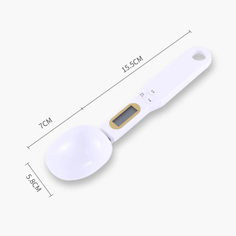 Mini Spoon Scale Digital Kitchen Scale Electronic LCD Food Scale 0.1-500g Cooking Flour Milk Coffee Powder Weight Measure Spoon Beauty World Shop