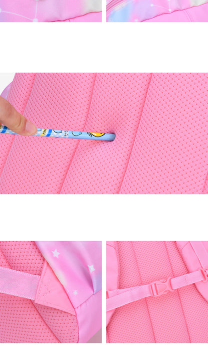 Girl School Bag Backpack Back Pack For Teenager Women Children Female Pink Schoolbag Primary High Bagpack Class Teens Child Kids Beauty World Shop