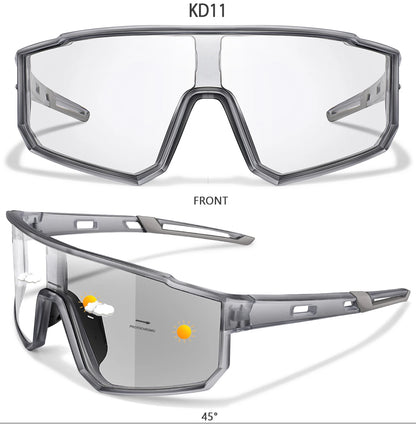 Fashion Brand Men Women Bicycle Photochromic Eyewear MTB Bike Fishing Running Cycling Sports Sunlasses Comfortable Goggles Beauty World Shop