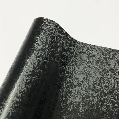 Premium Black Forged Carbon Fiber Vinyl Car Body Wrap Film For Vehicle Motorcycle Hex Cosmic Diamond Carbon Vinyl Protector Film Beauty World Shop