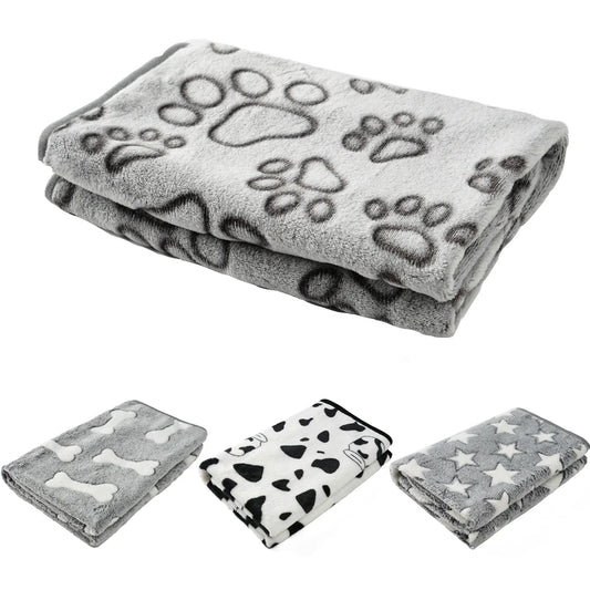Soft Cozy Dog Bed Mat For Small Large Dogs Bone Star Avocado Print Warm Mattress Pet Cat Sleeping Blanket Puppy Travel Supplies Beauty World Shop