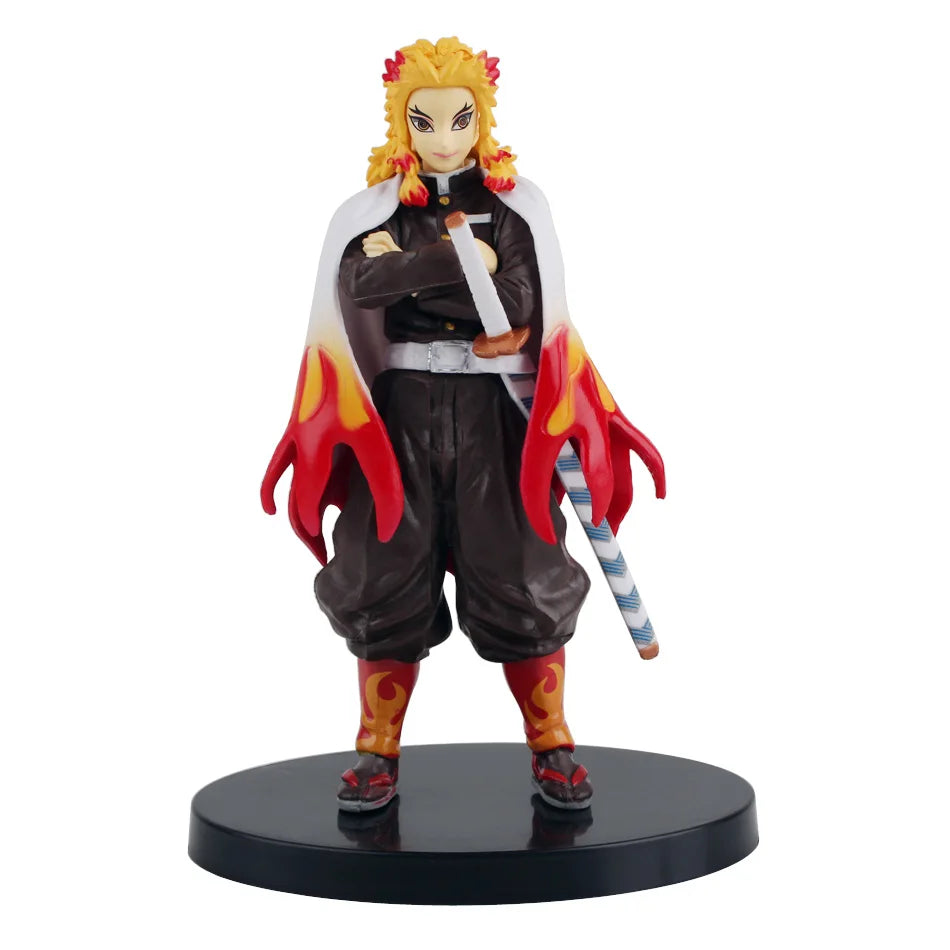 Anime Demon Slayer Kimetsu no Yaiba Figure Kamado Tanjirou Action Figure Agatsuma Zenitsu Nezuko Warrior PVC Model Toys Beauty World Shop