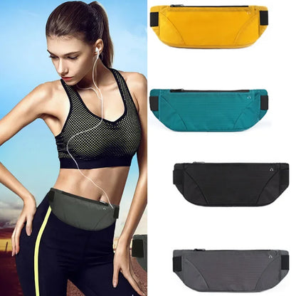 1PC Fanny Packs Women Men Running Bag Waist Pack Hip Bum Belt Sports Lightweight Waterproof Breathable Phone Pouch Beauty Trend Shop