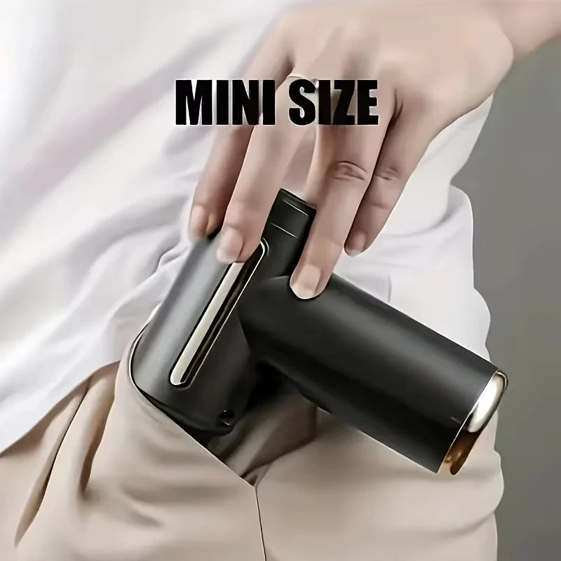 Portable Button Fascia Gun Deep Tissue Massage Mini Lightweight and Adjustable Speed Massage Equipment Suitable for the Body Beauty Fashion