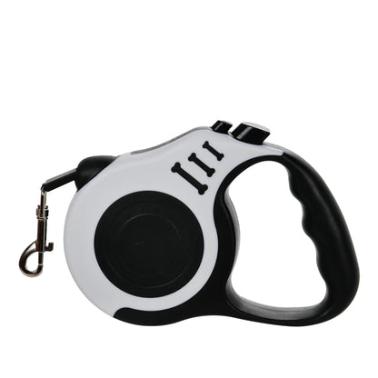 3M/5Metre Dog Leash Walking Automatic Pet Collar ABS Case Nylon Rope Dog Harness Dog footprint Puppy Dog Footprints Keychain
