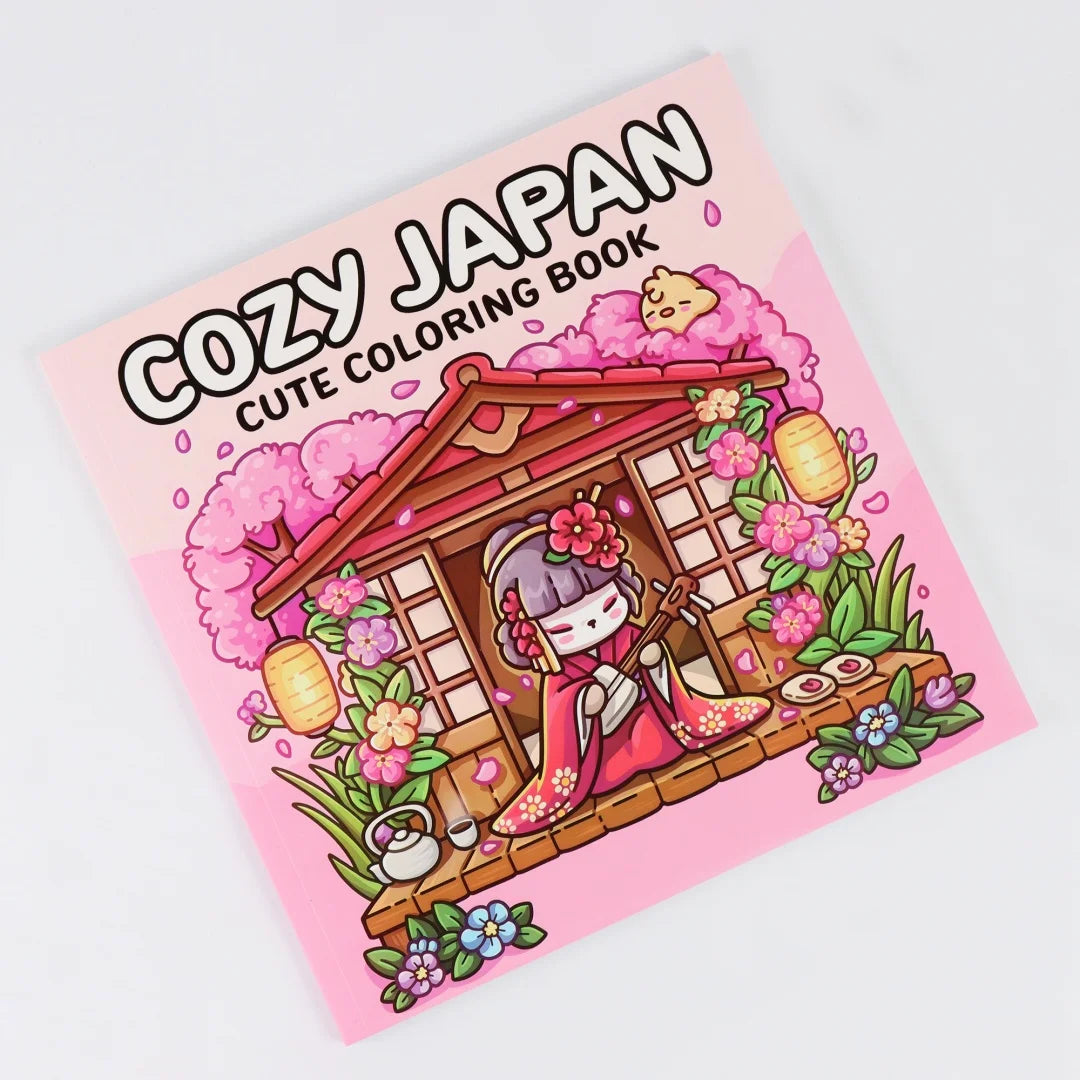 Cozy Japan: Cute Coloring Book for Adults and Teens with Charming Characters and Delightful Japanese Scenes for Relaxation Beauty World Shop