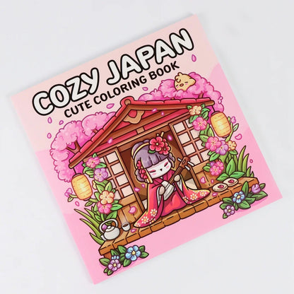 Cozy Japan: Cute Coloring Book for Adults and Teens with Charming Characters and Delightful Japanese Scenes for Relaxation Beauty World Shop