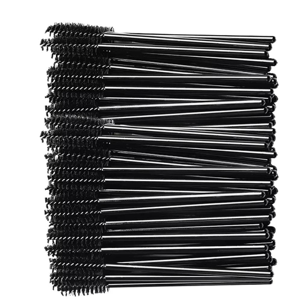 500/1000PCS Eyelashes Brushes Set Wholesaler Lash Mascara Brush For Lashes Extension Eyebrow Wands Applicator Makeup Tools Beauty World Shop