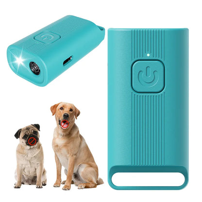Ultrasonic Dog Repellent Handheld Anti-Barking And Luminous Ultrasonic Dog Repellent