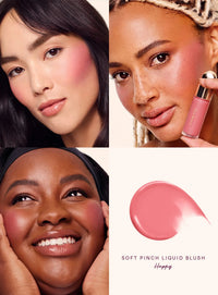 Happy blusher