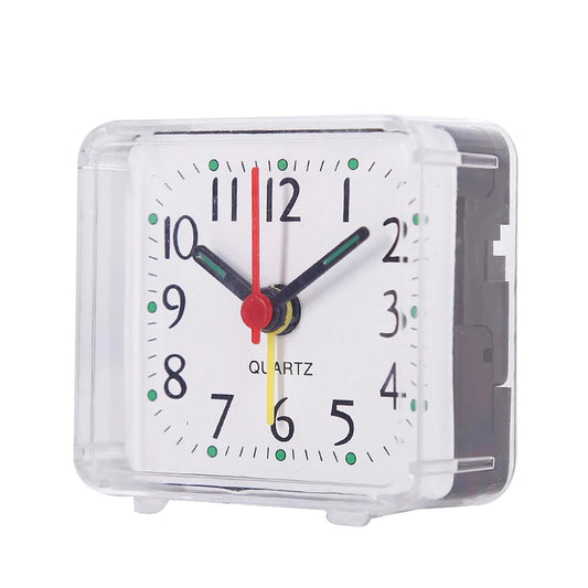 Digital Alarm Clock Bedside Small Alarm Clock Quartz Battery Operated Square Student Bedroom Wake Up With Beeping Sound Beauty World Shop