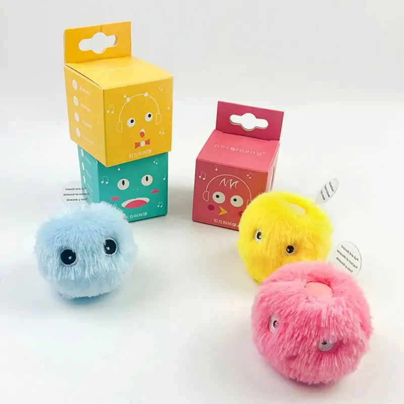 Cat Toys Smart Interactive Ball Catnip Cat Training Toy Pet Playing Ball for Cats Kitten Kitty Pet Squeaky Toy Supplies Products Beauty World Shop