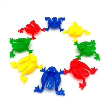 10-20Pcs Jumping Frog Bounce Fidget Toys For Kids Novelty Assorted  Stress Reliever Toys For Children Birthday Gift Party Favor Beauty World Shop