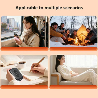 2-in-1 Magnetic Hand Warmer 60000mAh Fast charging Digital Display Mini Portable USB Rechargeable Pocket Heater 2026 Beauty World Shop