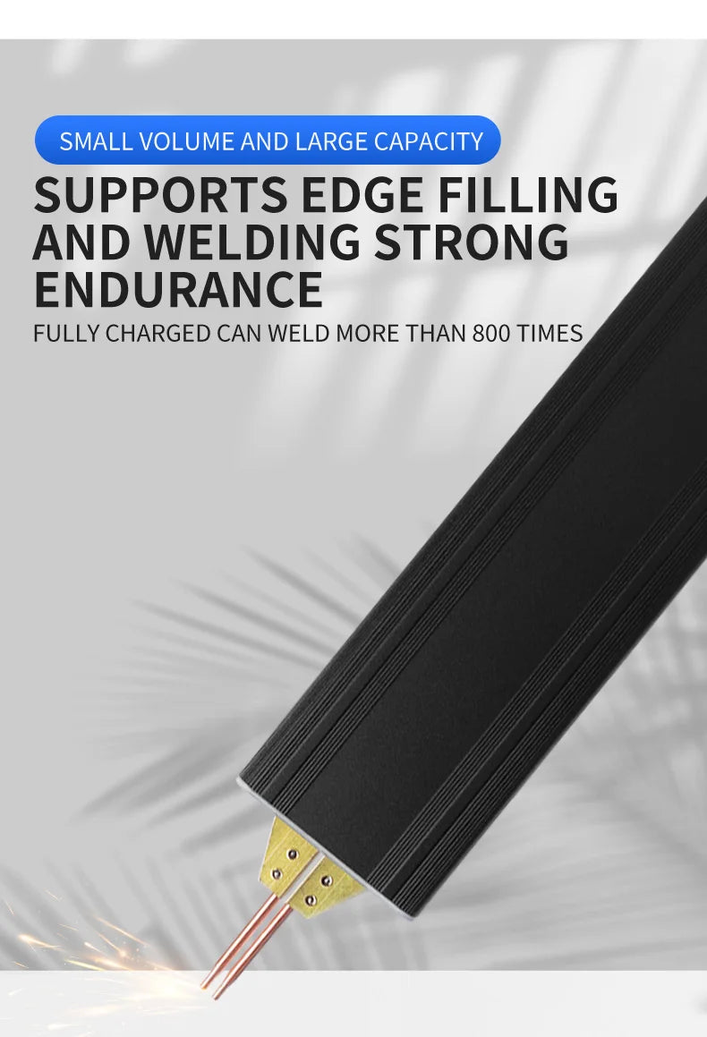Handheld Battery Spot Welding Machine Portable 18650 Lithium Battery Nickel Sheet Nickel Strip Welding Aluminum Welding Head Beauty World Shop