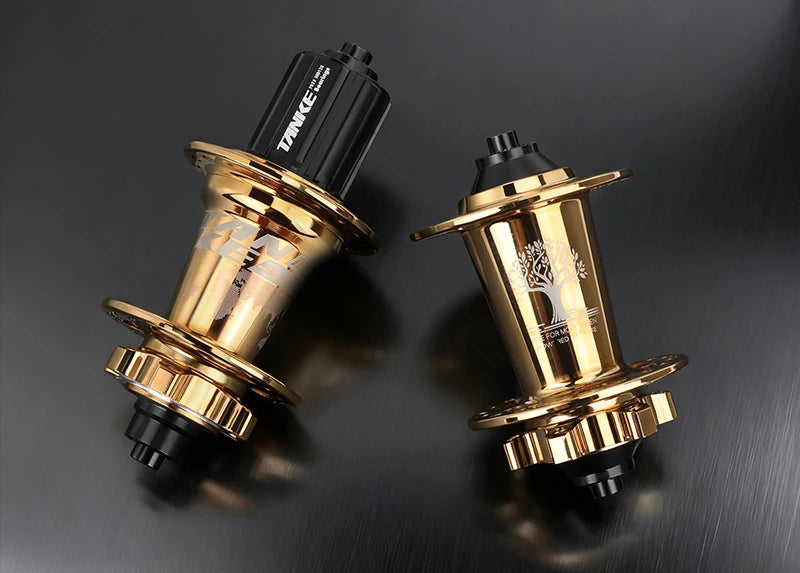 TANKE 120 Click Hub 6 Bearing Mountain Bike MTB Hub Front Rear 32 36 Holes QR Thru-axle Exchange Disc Brake Bicycle Hubs HG MS Beauty World Shop