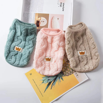 Soft Cozy Cat Clothes Autumn Winter Warm Fleece Sweatshirt for Small Dogs Puppy Kitten Jacket Coat Pet Sphynx Costume Sweater Beauty World Shop