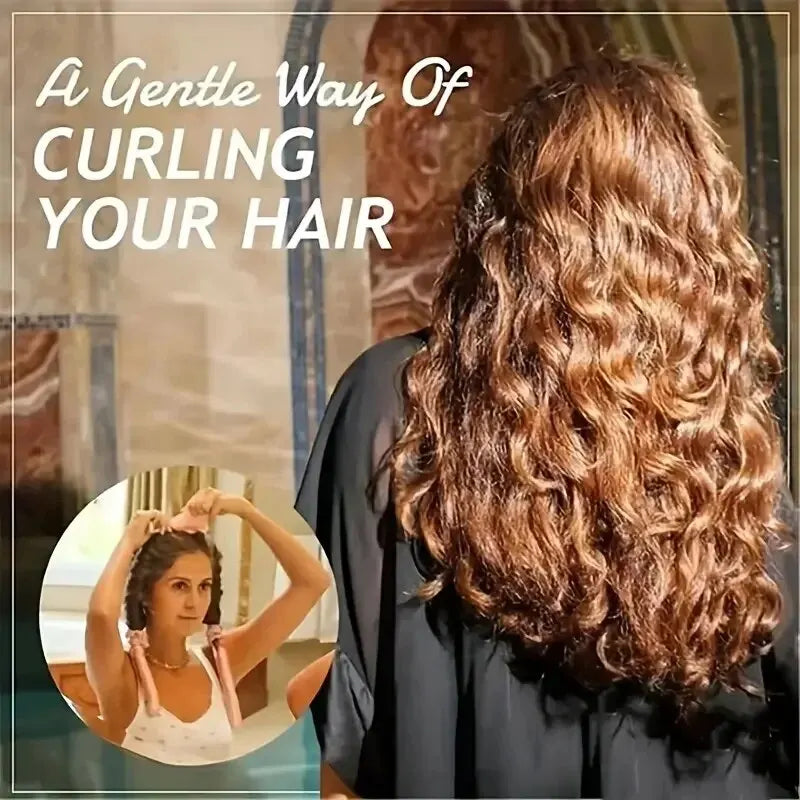DIY Heatless Curling Stick Headband Set With Hairpin Lazy Curler Foam Sponge Curling Stick No Heat Hair Curler 21,163 Reviews 4 Beauty Fashion
