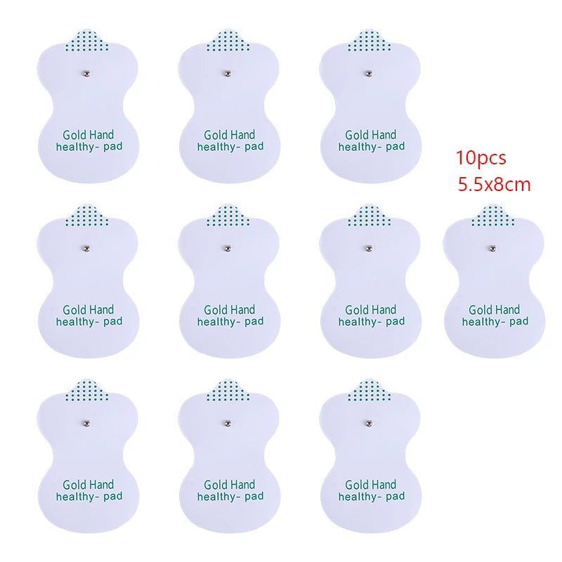 Reusable Self Adhesive Gel Electrode Pads for Tens Acupuncture Physiotherapy Digital Electrode Therapy Machine Pulse Stimulator Beauty World Shop