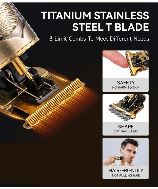 New Professional Electric Shaver for Men Razor for Men Mower Beard Trimmer Barber Shaving Machine T9 Hair Clipper Dropshipping