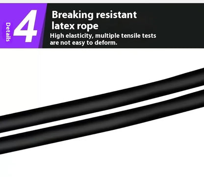 Pilates Stick - Adjustable Fitness Bar for Home Workout, Yoga, Stretching & Toning - Portable Exercise Rod with Elastic Bands Beauty World Shop