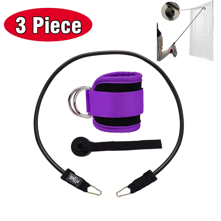 Fitness Ankle Straps Adjustable D-Ring Support Cuffs Gym Leg Strength Workouts Pulley With Buckle Sports Guard Safety Abductors Beauty World Shop