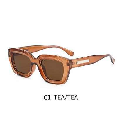 2023 Retro Square Sunglasses UV400 Protection Fashion Eyewear for Men Women Outdoor Shades Beauty World Shop
