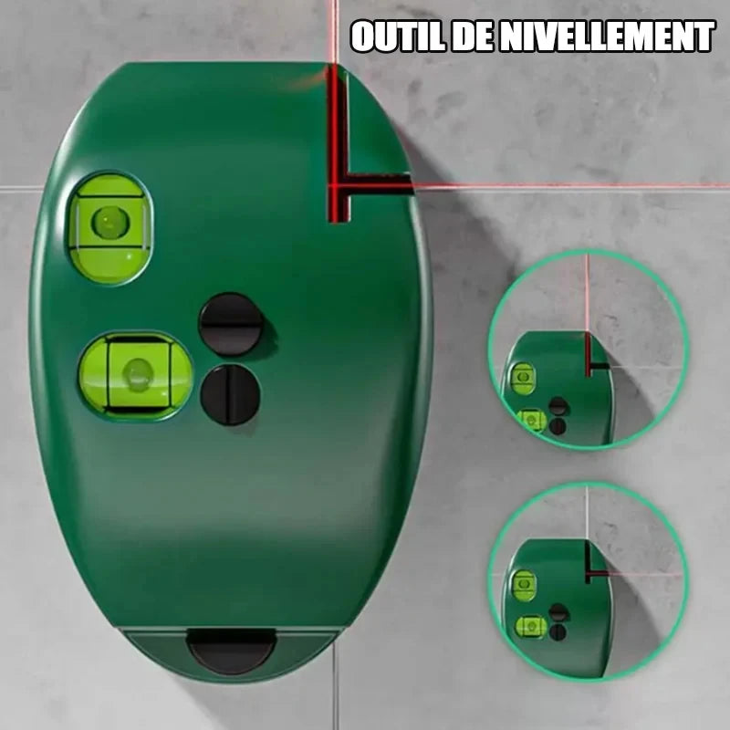 Vertical Mouse Laser Level Infrared Horizontal Line Right Angle Bubble Level Leveling 20M Long Distance 2 Lines Laser Levels ﻿ Beauty World Shop