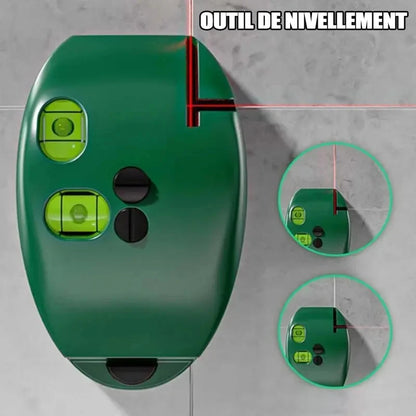Vertical Mouse Laser Level Infrared Horizontal Line Right Angle Bubble Level Leveling 20M Long Distance 2 Lines Laser Levels ﻿ Beauty World Shop