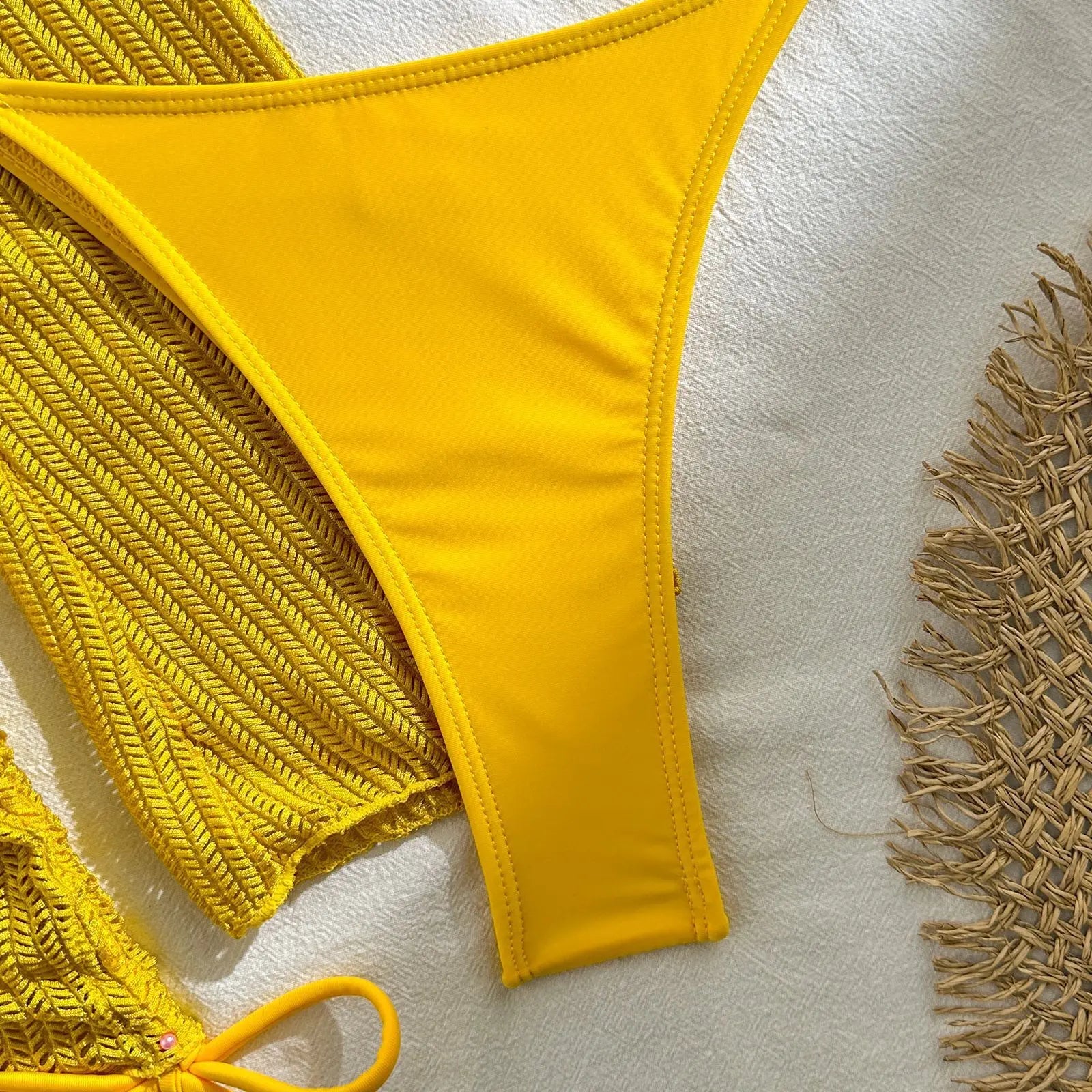 2026 Sexy Bikinis Female Swimsuits Women's Three-Piece Swimwear Beach Swim Wear Bathing Suits Brazilian Bikini Set Pool Bather Beauty World Shop