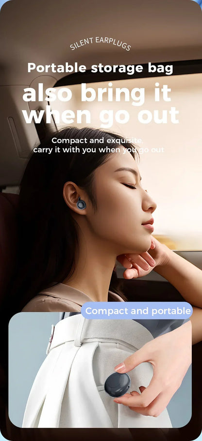 Quiet Ear Plugs for Sleeping Noise Reduction Super Soft Reusable Hearing Protection Anti noise earplugs for Concerts Travel Work Beauty Trend Shop