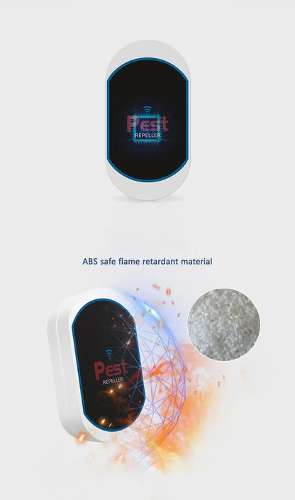 Ultrasonic Electronic Insect Repellent And Mouse Repellent Household Insect Repellent Mini Silent Safe Plug Electric 2026 New Beauty World Shop