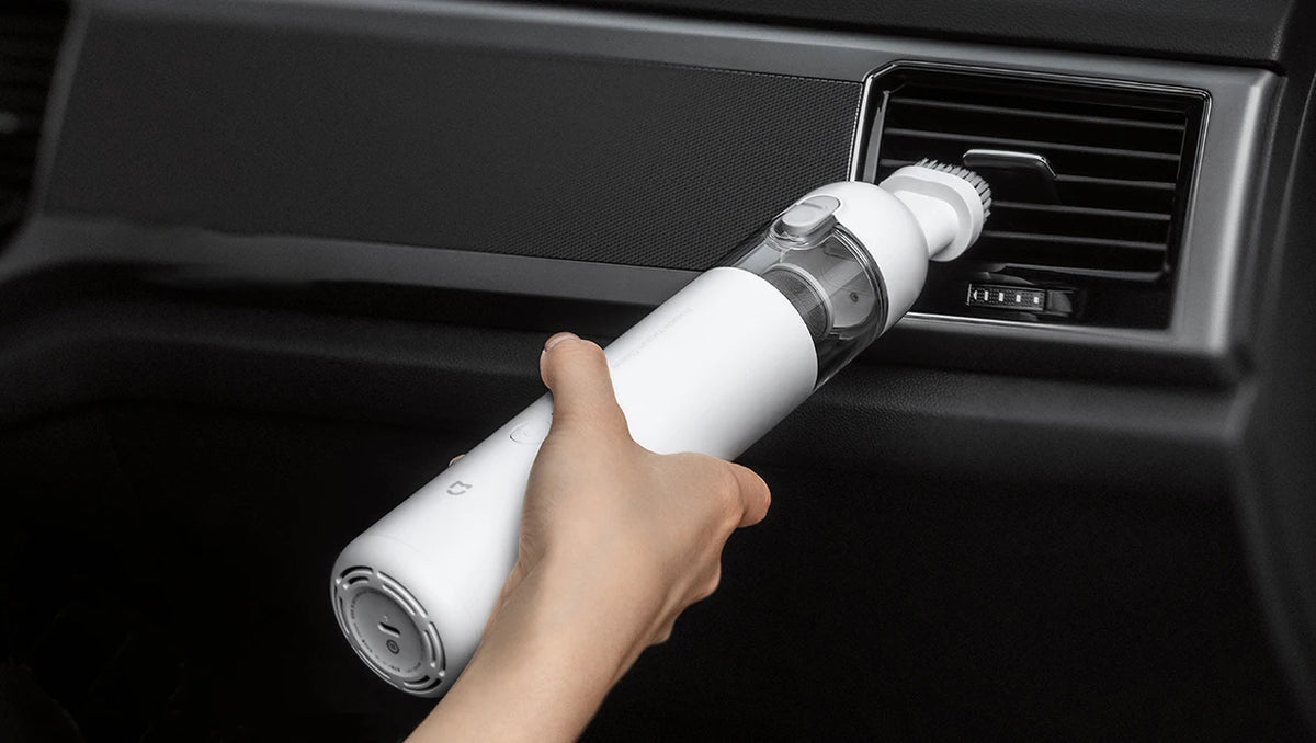 Original MIJIA Portable Handheld Vacuum Cleaner 13000Pa 88000rpm 500g Wireless 30Min HEPA Car Home Mini White Dust Cup One-Touch Beauty World Shop
