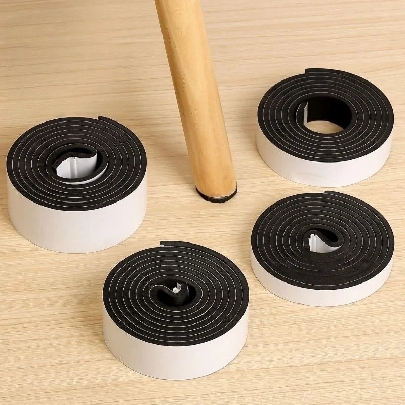 DIY Anti-slip Furniture Pads Mute Mats Bumper Damper Thick Non-Slip Pad Foot Cover Self Adhesive Table Chair Foot Protection Pad Beauty World Shop