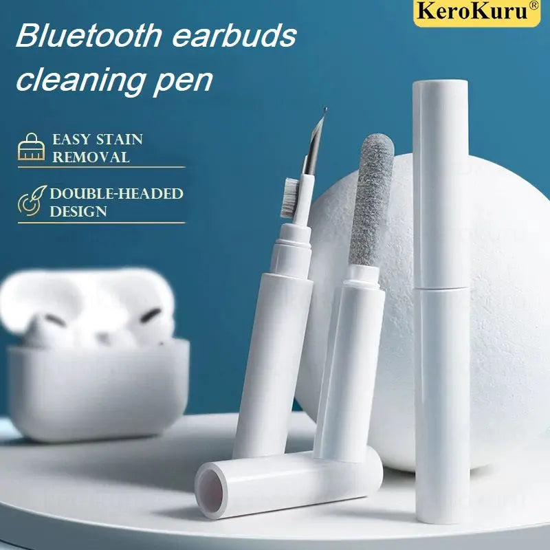 Bluetooth Earphones Cleaning Tool for Airpods Pro 3 2 1 Earbuds Case Cleaner Kit Cleaning Brush Pen for Xiaomi iPhone Earbuds Beauty Fashion