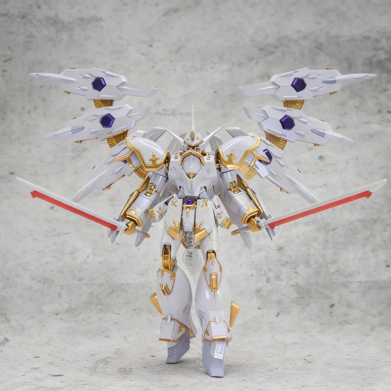HG 1/144 Scale Garuda Divine Bird Mobile Suit Assembly Model Kit Action Figures Collectible Mecha Decor Boys Surprise Gifts Toys Beauty World Shop