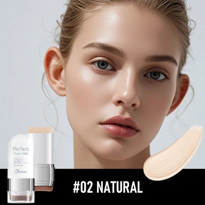 O'CHEAL Perfect Cover Stick Thin And Comfortable Concealer Foundation Cream Stick Instant Natural Waterproof Long-lasting Makeup Beauty World Shop
