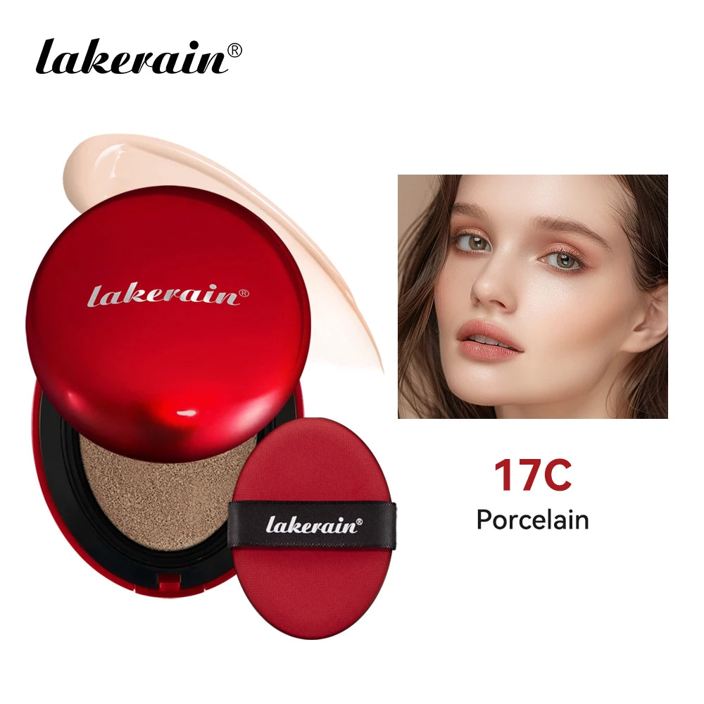 Sunscreen Cushion Foundation Fit Cushion Foundation Full Coverage Waterproof Long-lasting Concealer Long-lasting Makeup Beauty World Shop