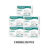 5 boxe with 250PCS