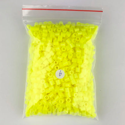 500pcs 5mm Hama Beads Perler Fuse Iron Beads GREAT KID FUN.Diy Intelligence Educational Toys Puzzles Beauty World Shop