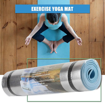 1800x500x6mm EVA Yoga Exercise Mat Moisture-proof Outdoor Camping Picnic Mat Beauty World Shop